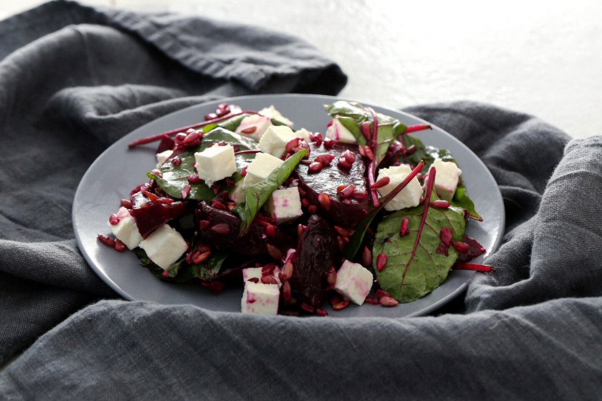 Beet Salad with Goat Cheese