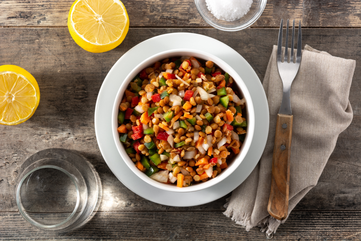 Lentil Bowl Dinner Recipe